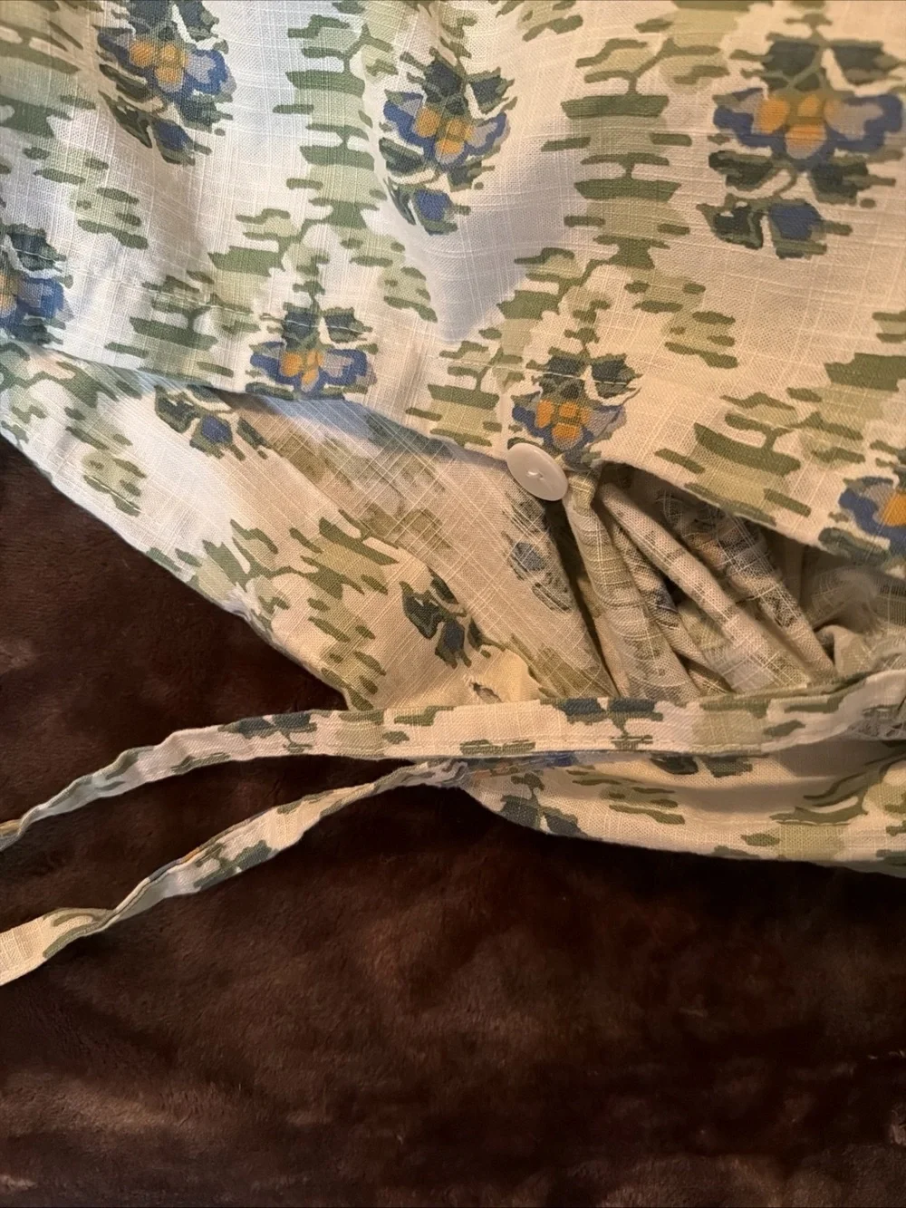 West Elm cotton duvet